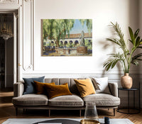 San Fernando Mission By Joseph Kleitsch Fine Art Print