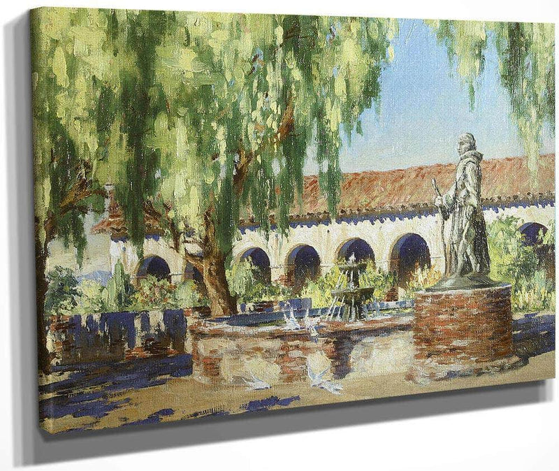 San Fernando Mission By Joseph Kleitsch Fine Art Print
