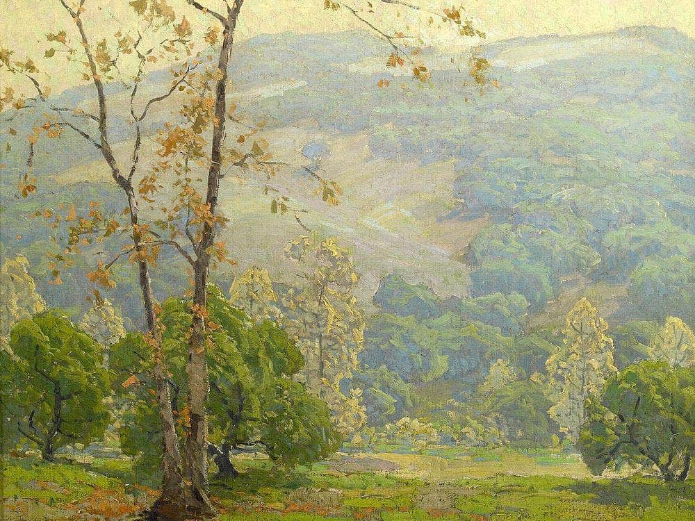 San Gabriel Canyon By Edgar Payne Fine Art Print