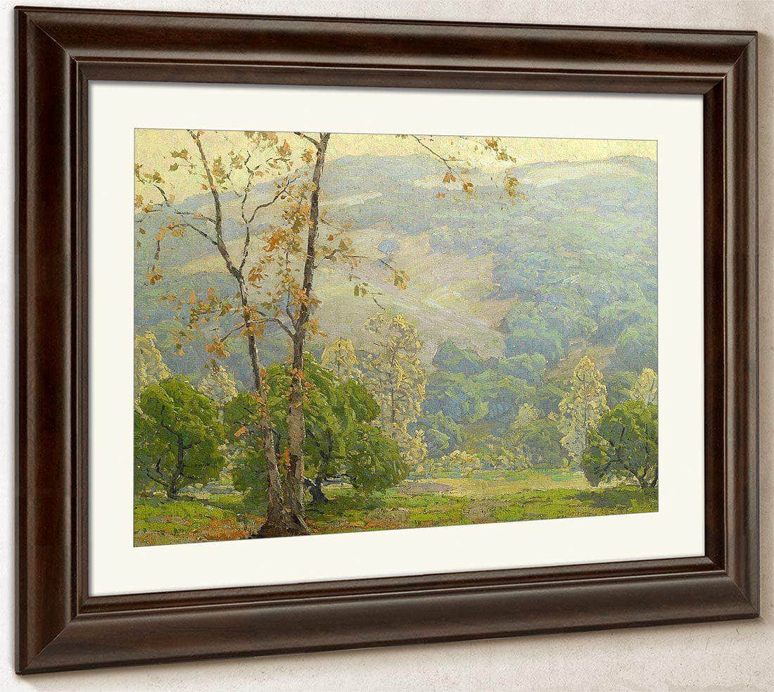 San Gabriel Canyon By Edgar Payne Fine Art Print