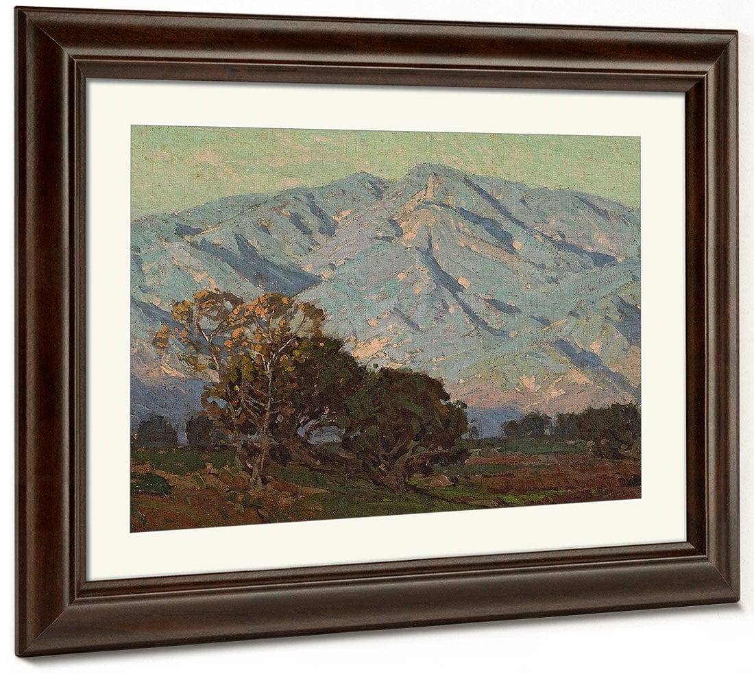 San Gabriel Mountains, 1921 By Edgar Payne Fine Art Print