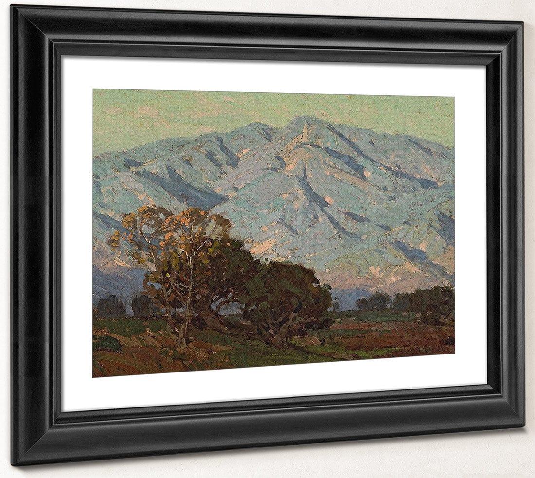 San Gabriel Mountains, 1921 By Edgar Payne Fine Art Print