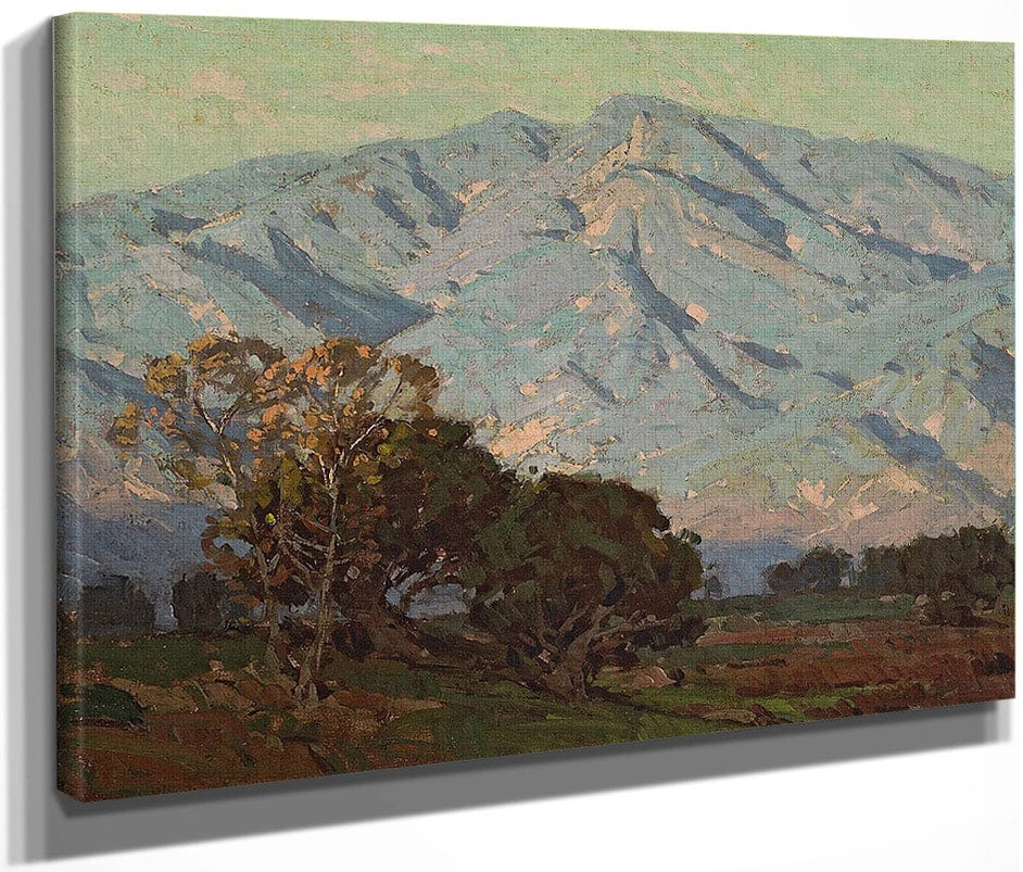 San Gabriel Mountains, 1921 By Edgar Payne Fine Art Print