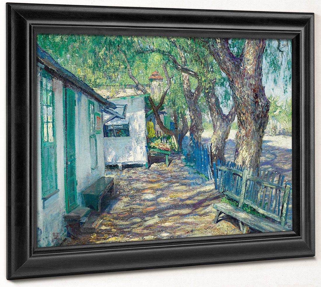 San Gabriel Road, Circa 1914  By Guy Rose By Guy Rose Fine Art Print