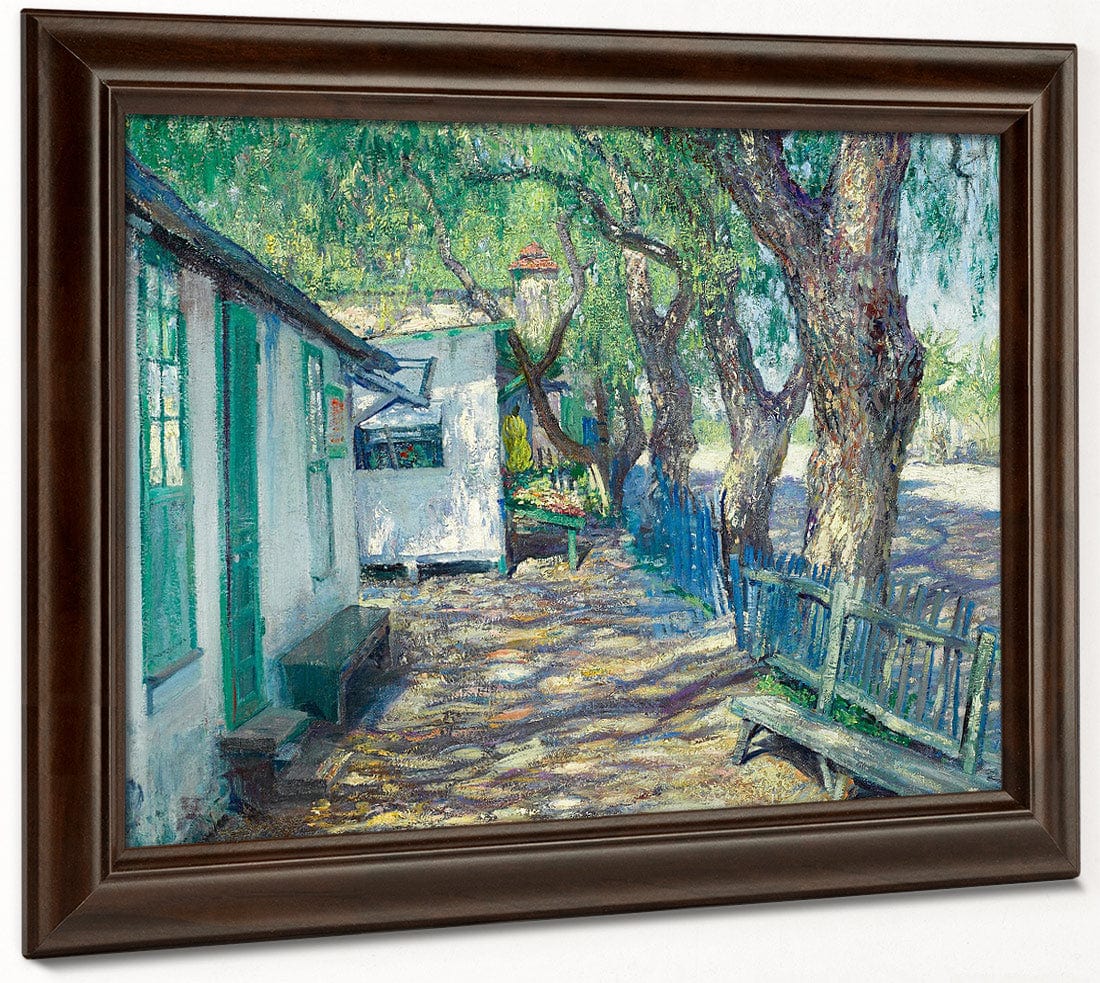 San Gabriel Road, Circa 1914  By Guy Rose By Guy Rose Fine Art Print