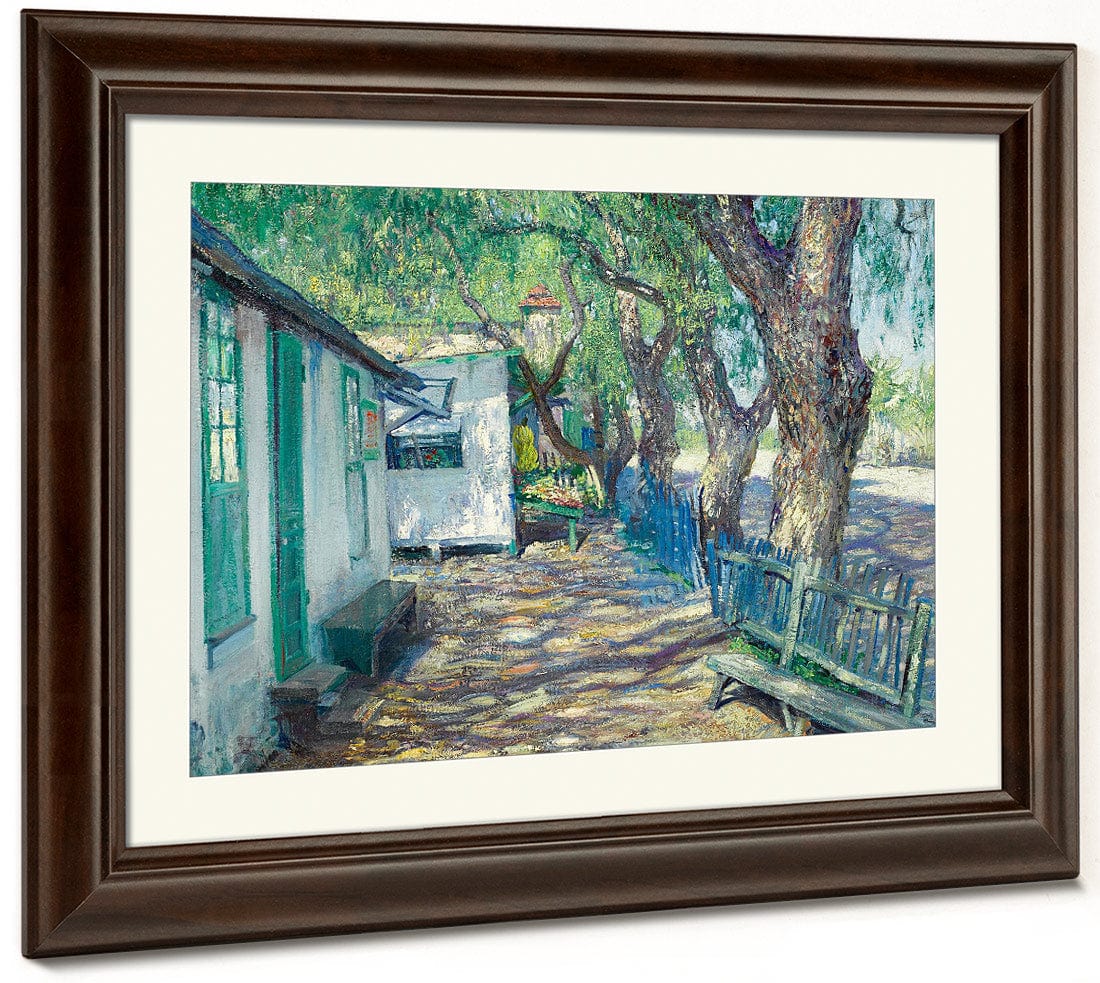 San Gabriel Road, Circa 1914  By Guy Rose By Guy Rose Fine Art Print