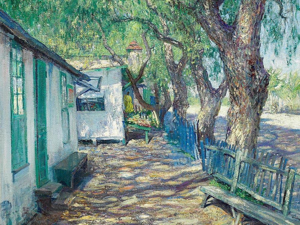 San Gabriel Road, Circa 1914 By Joseph Kleitsch Fine Art Print