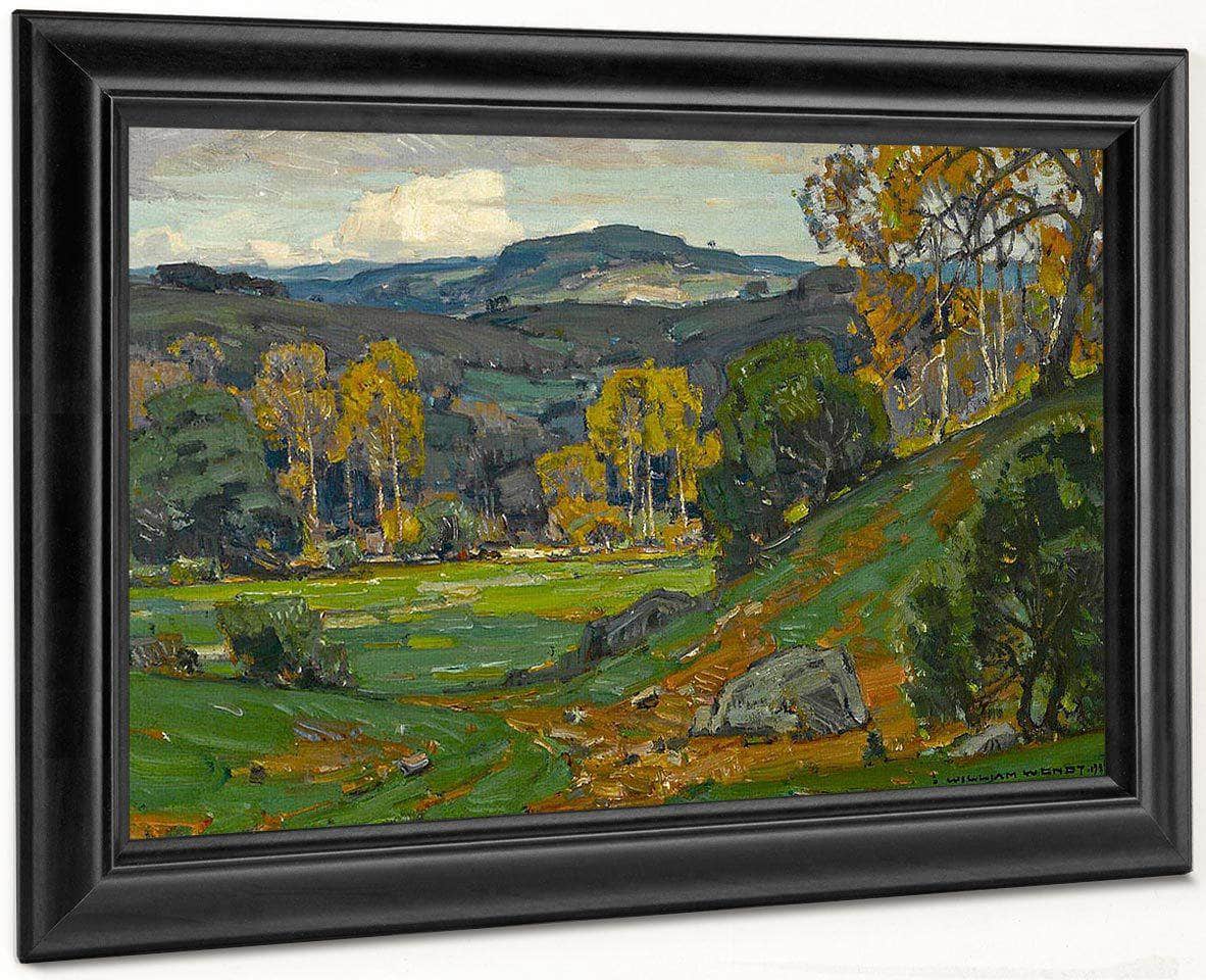 San Juan Capistrano Hot Springs O'neill Ranch 1925 By William Wendt Fine Art Print