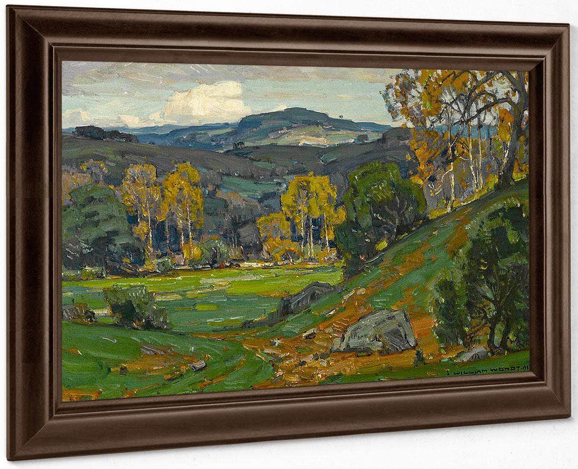 San Juan Capistrano Hot Springs O'neill Ranch 1925 By William Wendt Fine Art Print