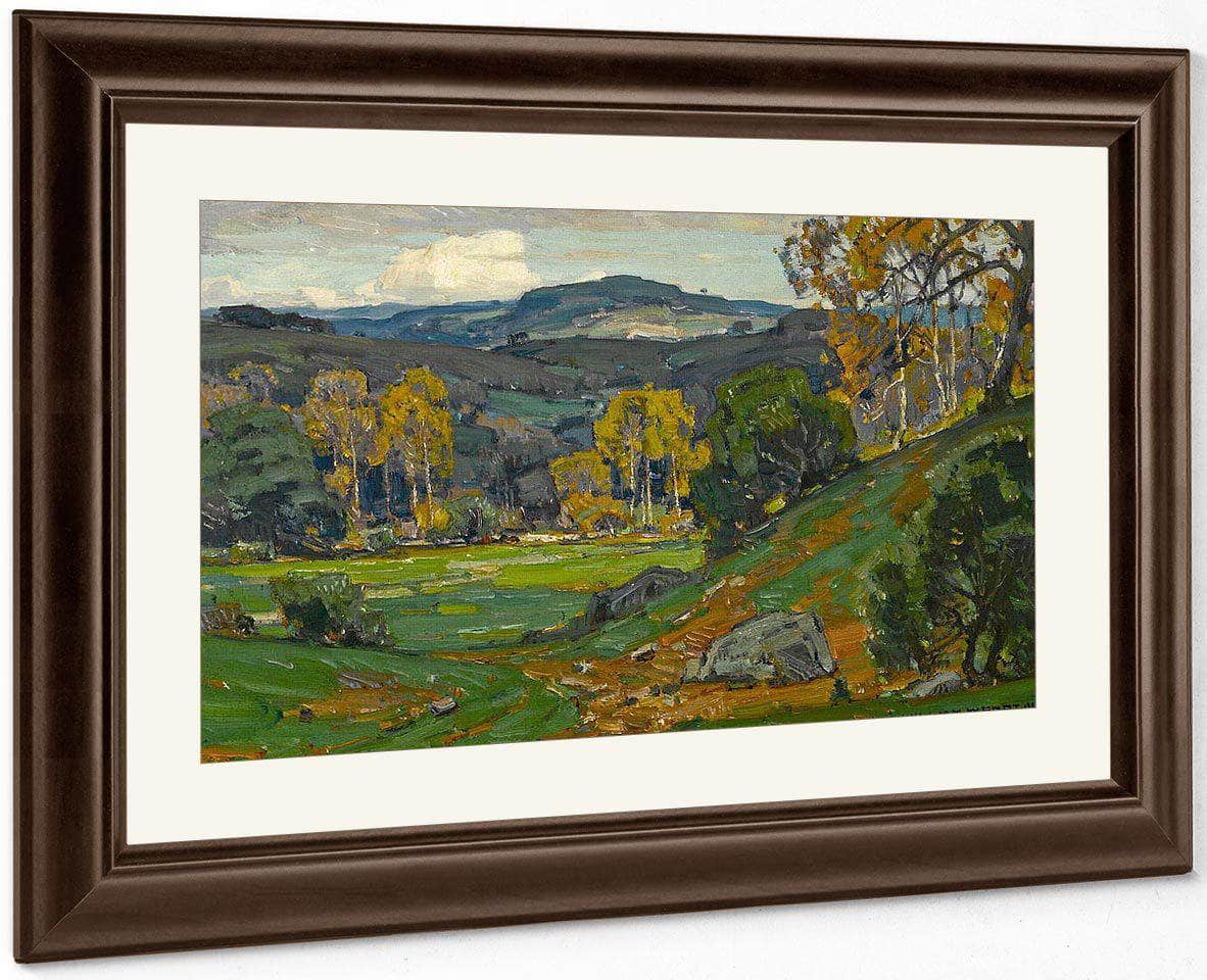 San Juan Capistrano Hot Springs O'neill Ranch 1925 By William Wendt Fine Art Print
