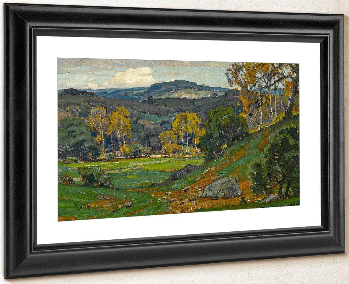 San Juan Capistrano Hot Springs O'neill Ranch 1925 By William Wendt Fine Art Print