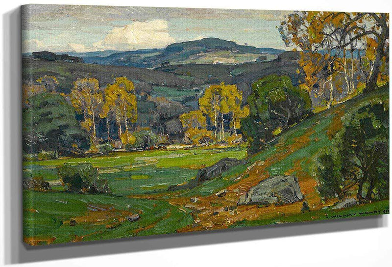 San Juan Capistrano Hot Springs O'neill Ranch 1925 By William Wendt Fine Art Print