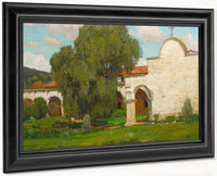 San Juan Capistrano Mission By William Wendt Fine Art Print