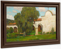 San Juan Capistrano Mission By William Wendt Fine Art Print