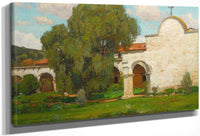 San Juan Capistrano Mission By William Wendt Fine Art Print