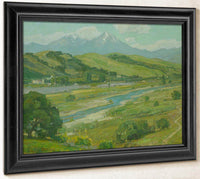 San Juan Creek Near The Mission By William Wendt Fine Art Print