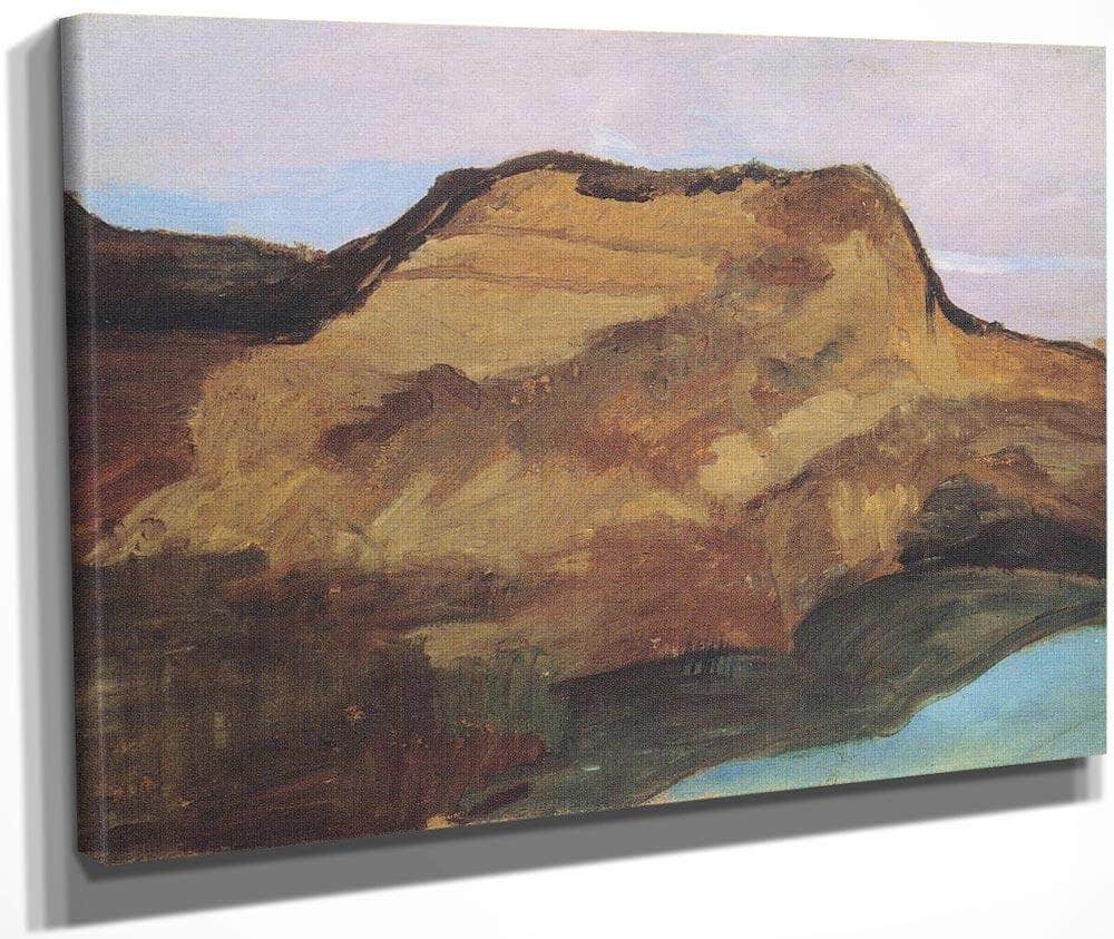 Sand Dune By Paula Modersohn Becker Fine Art Print