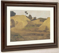 Sand Dune In Weyerberg By Paula Modersohn Becker Fine Art Print