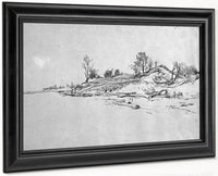 Sand Dunes Lake Ontario By Martin Homer Dodge Fine Art Print