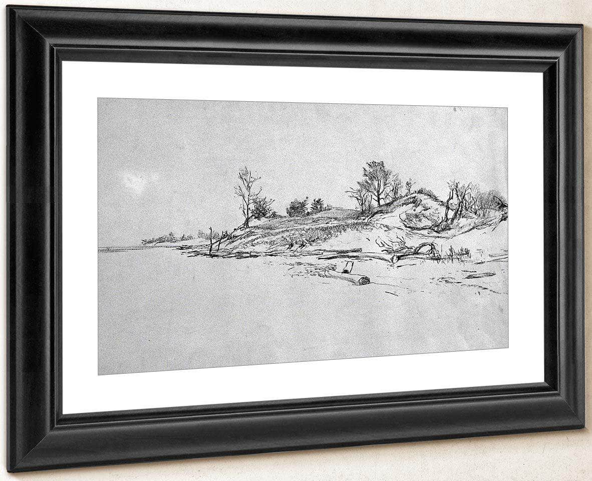 Sand Dunes Lake Ontario By Martin Homer Dodge Fine Art Print