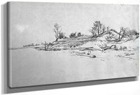 Sand Dunes Lake Ontario By Martin Homer Dodge Fine Art Print