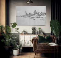 Sand Dunes Lake Ontario By Martin Homer Dodge Fine Art Print