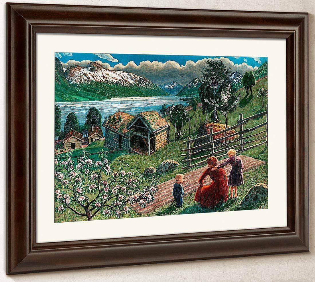 Sandalstrand 2 By Nicolai Astrup Fine Art Print