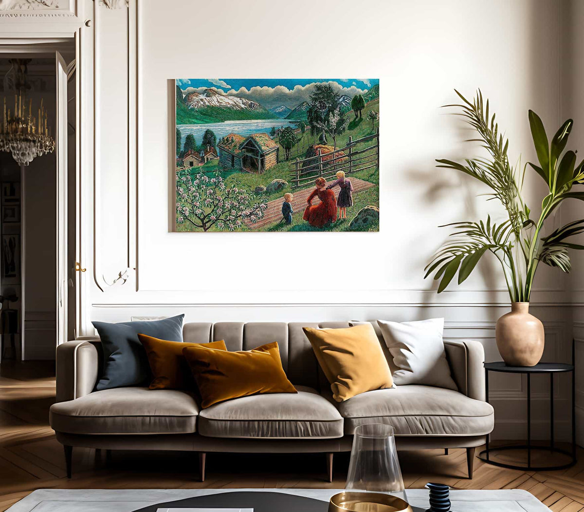 Sandalstrand 2 By Nicolai Astrup Fine Art Print