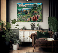 Sandalstrand 2 By Nicolai Astrup Fine Art Print