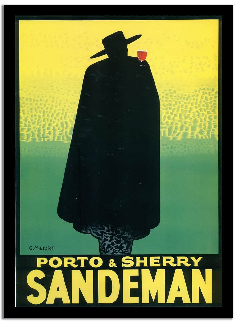 Sandeman  Vintage Poster Fine Art Print