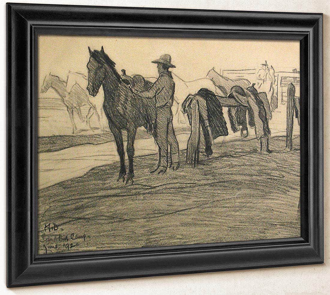 Sandhill Camp 1921 By Maynard Dixon Fine Art Print