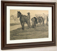 Sandhill Camp 1921 By Maynard Dixon Fine Art Print