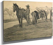 Sandhill Camp 1921 By Maynard Dixon Fine Art Print