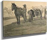 Sandhill Camp 1921 By Maynard Dixon Fine Art Print