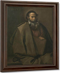 Sant Paul By Diego Velazquez Fine Art Print