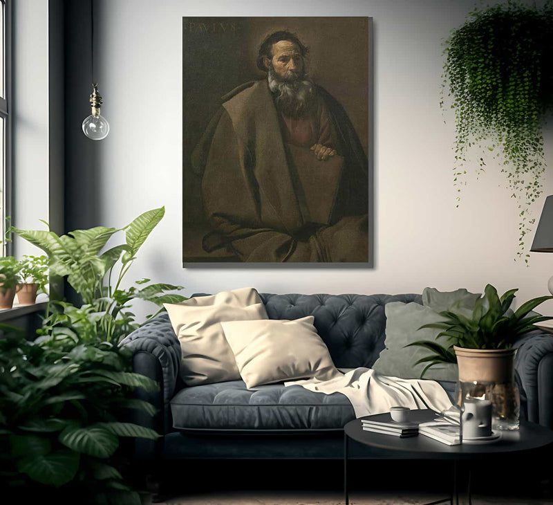 Sant Paul By Diego Velazquez Fine Art Print