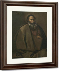 Sant Paul By Diego Velazquez Fine Art Print