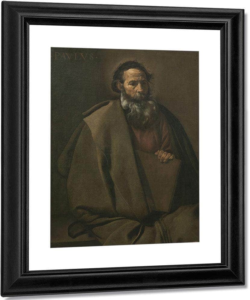 Sant Paul By Diego Velazquez Fine Art Print