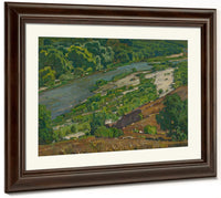 Santa Ana River 1928 By William Wendt Fine Art Print