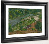 Santa Ana River 1928 By William Wendt Fine Art Print