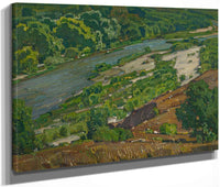 Santa Ana River 1928 By William Wendt Fine Art Print