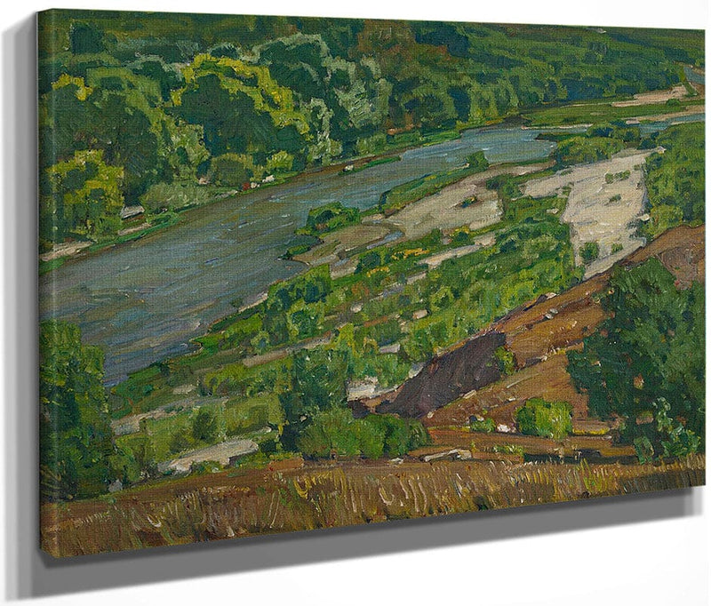 Santa Ana River 1928 By William Wendt Fine Art Print