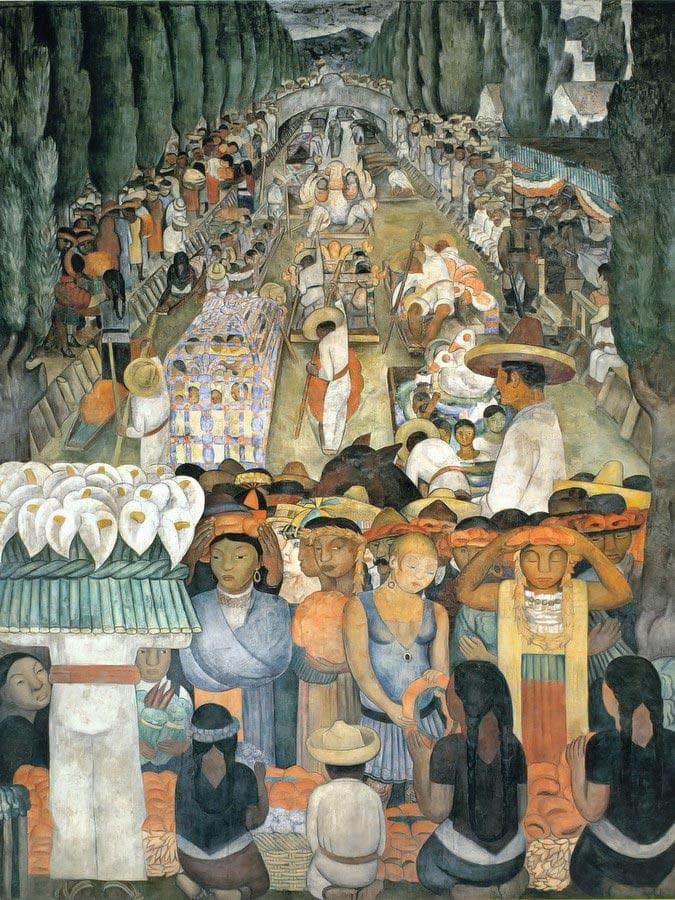 Santa Anita By Diego Rivera Fine Art Print
