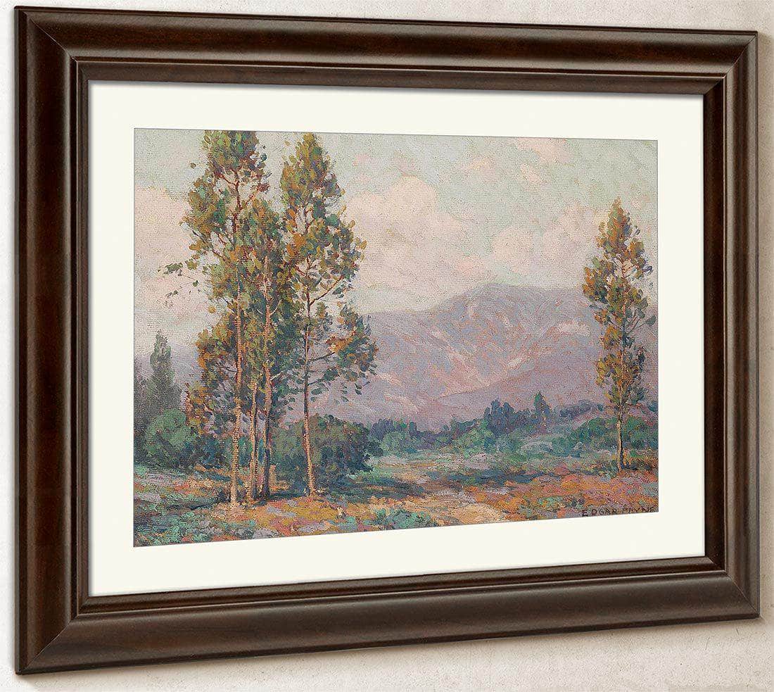 Santa Barbara Mountains By Edgar Payne Fine Art Print