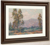 Santa Barbara Mountains By Edgar Payne Fine Art Print