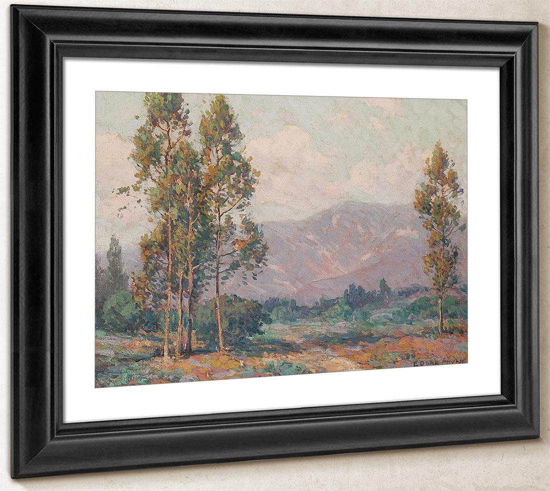 Santa Barbara Mountains By Edgar Payne Fine Art Print