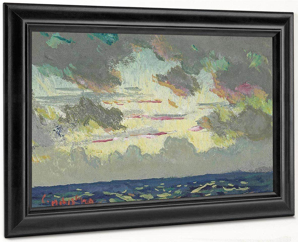 Santa Barbara Sunset, 1929 By Colin Campbell Cooper Fine Art Print