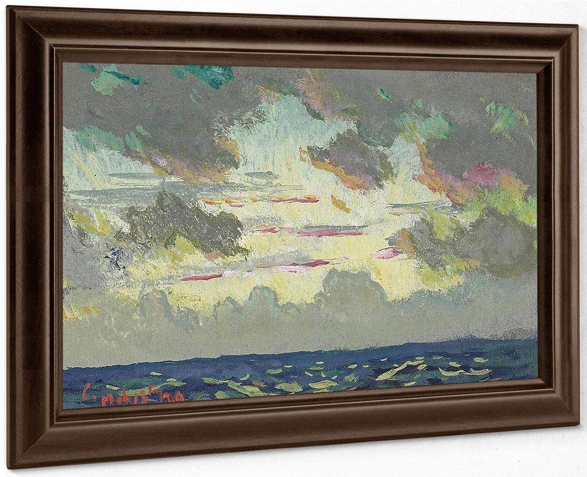 Santa Barbara Sunset, 1929 By Colin Campbell Cooper Fine Art Print