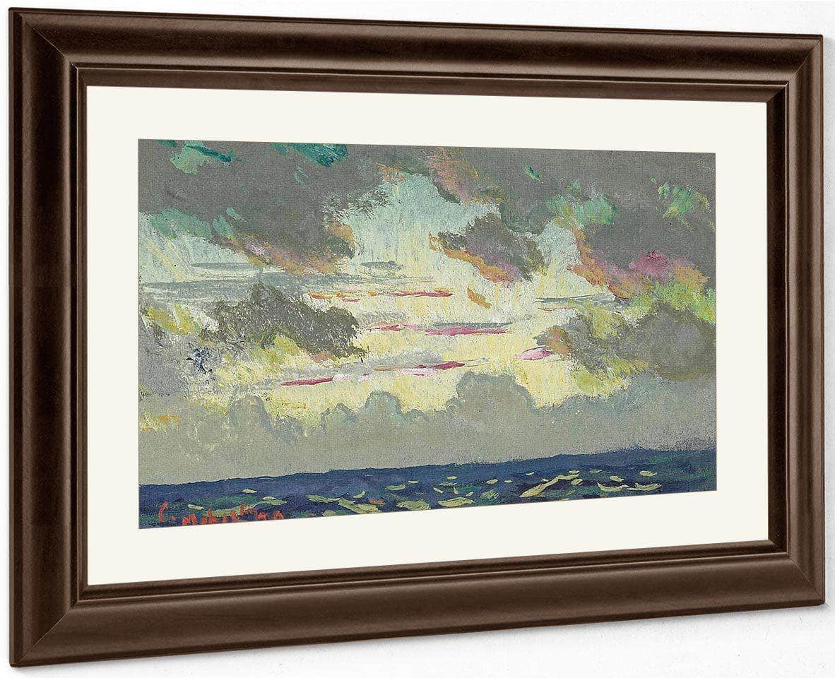 Santa Barbara Sunset, 1929 By Colin Campbell Cooper Fine Art Print