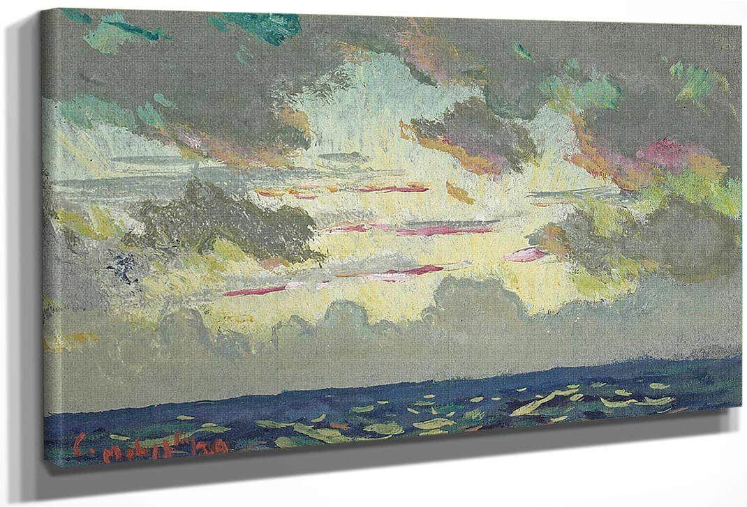 Santa Barbara Sunset, 1929 By Colin Campbell Cooper Fine Art Print